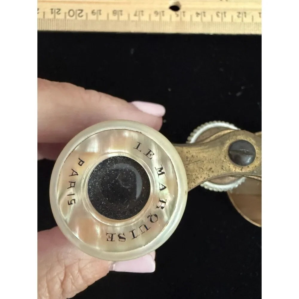 Le Marquise Victorian Mother of Pearl Opera Glasses.